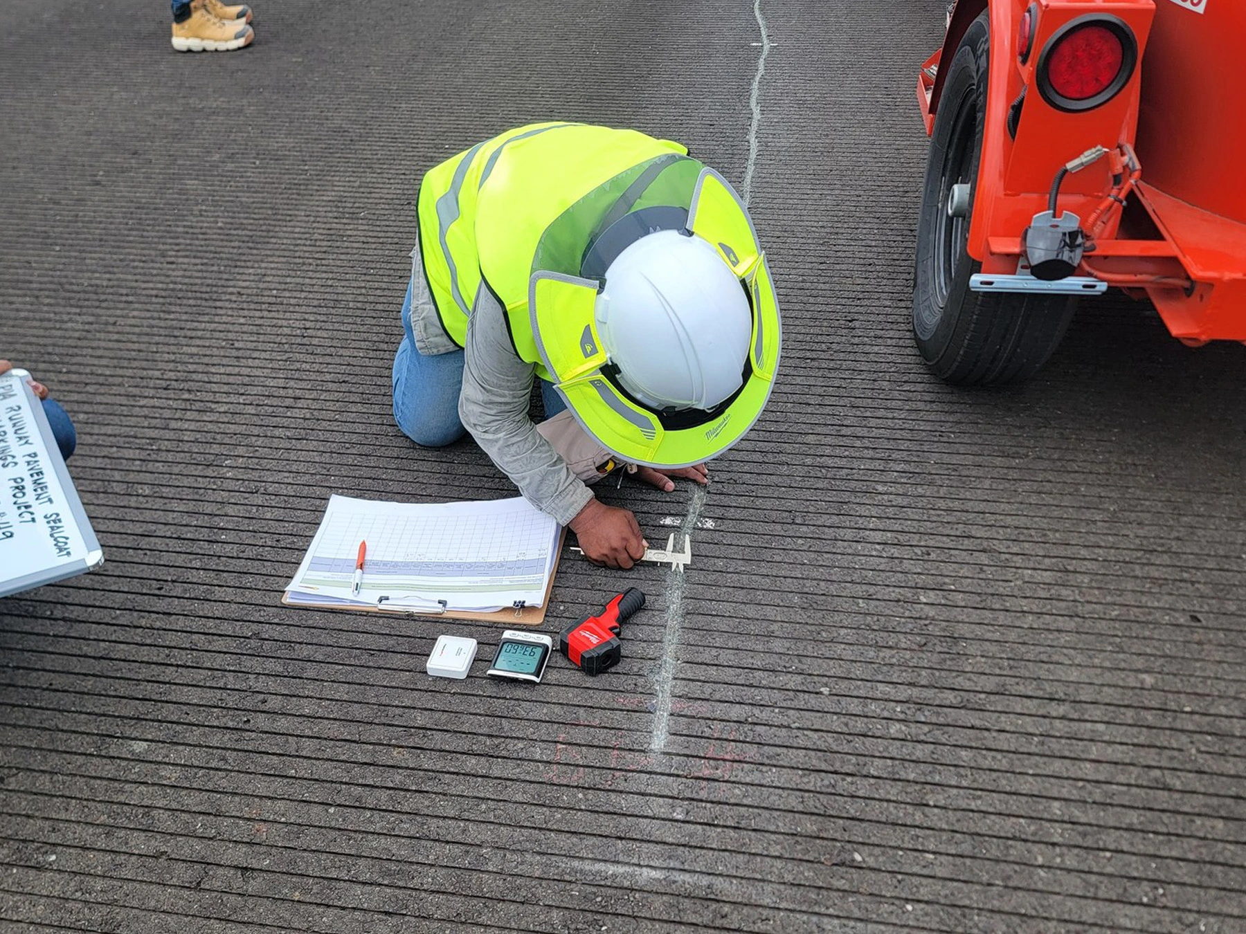 Pavement inspection and transportation infrastructure